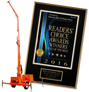 Malta Dynamics Grabber ISHN 2016 Award Winner Fall Protection Plaque2 b