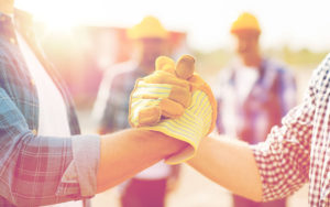 6 4 Builders handshake