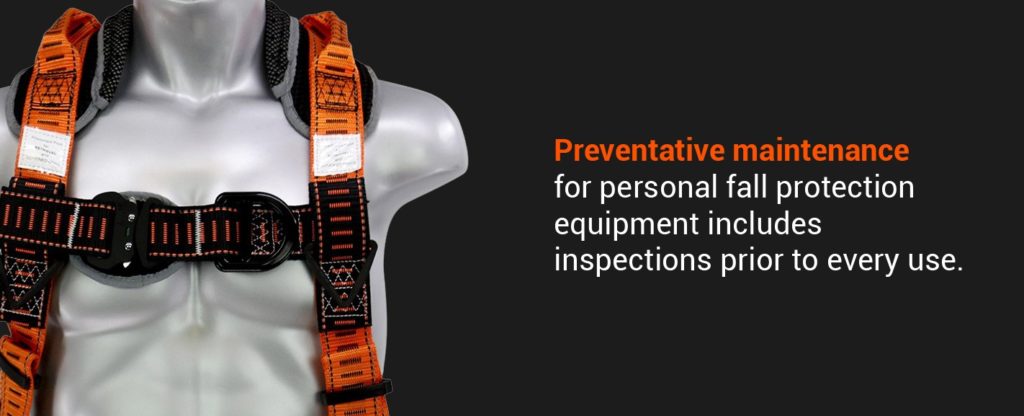 02 Preventative Maintenance for Personal Fall Protection Equipment REV1