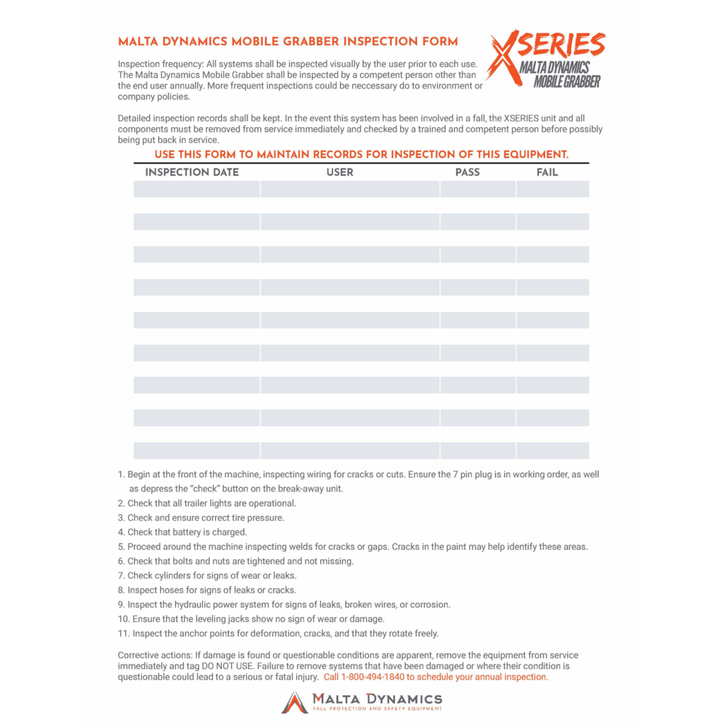 Inspection Form