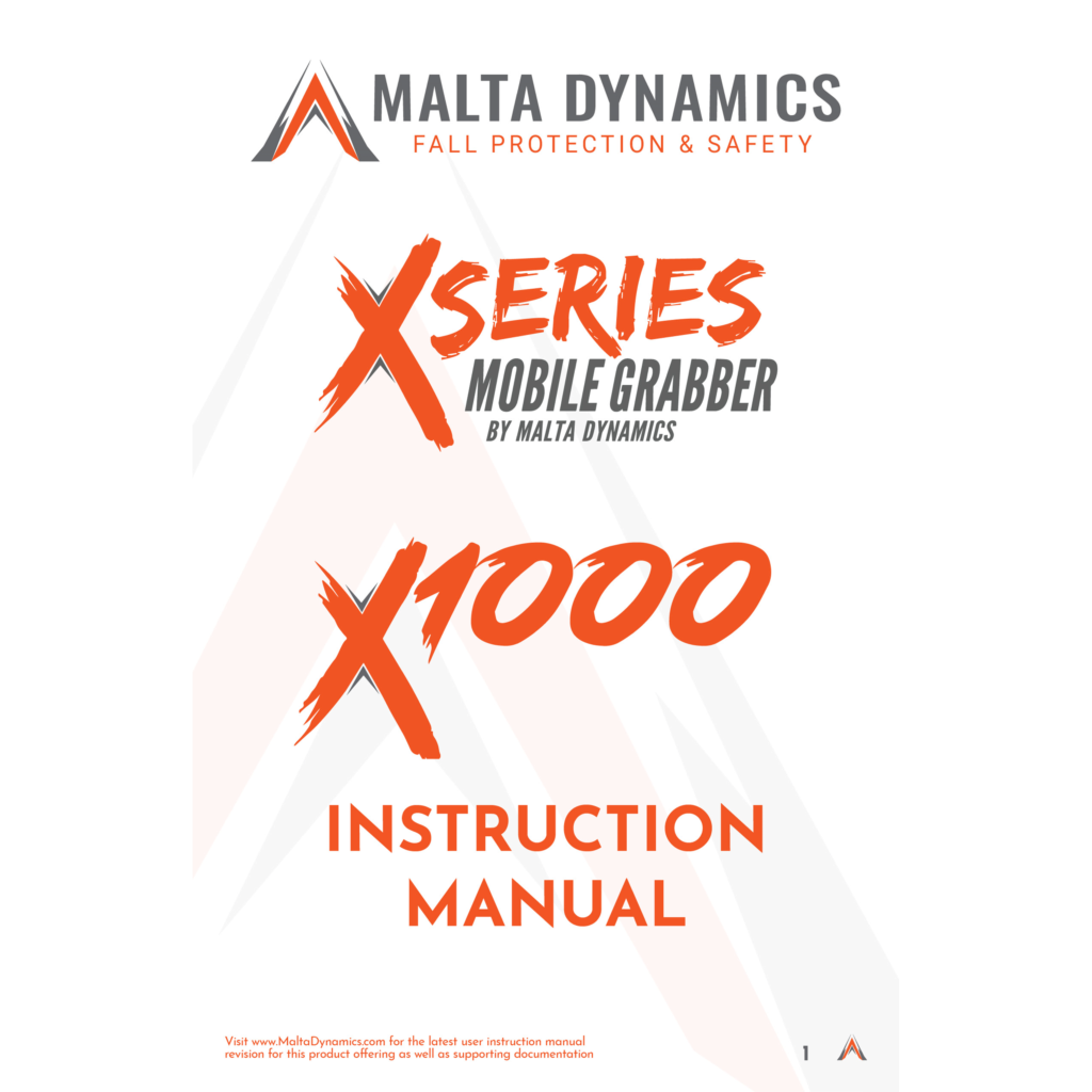 X1000 Manual